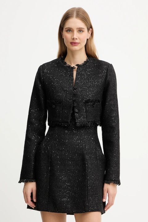 Bardot sukienka kolor czarny mini rozkloszowana 59333DB9 - zdjęcie produktu nr 1