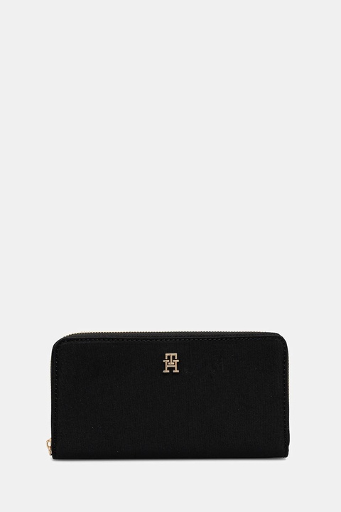 Tommy Hilfiger portfel damski kolor czarny AW0AW17750 - zdjęcie produktu nr 1