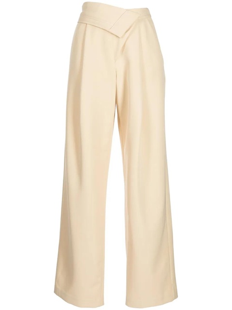 Simkhai Vianka asymmetric-waist trousers - Yellow - zdjęcie produktu nr 1