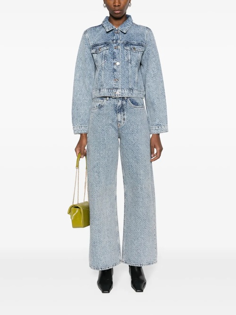 Maje Rhinestone XL jeans - Blue - zdjęcie produktu nr 1