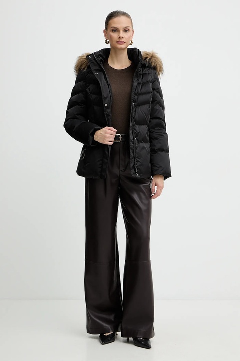 Guess kurtka puchowa MARINA kolor czarny zimowa W5BL31 W2802 - zdjęcie produktu nr 2