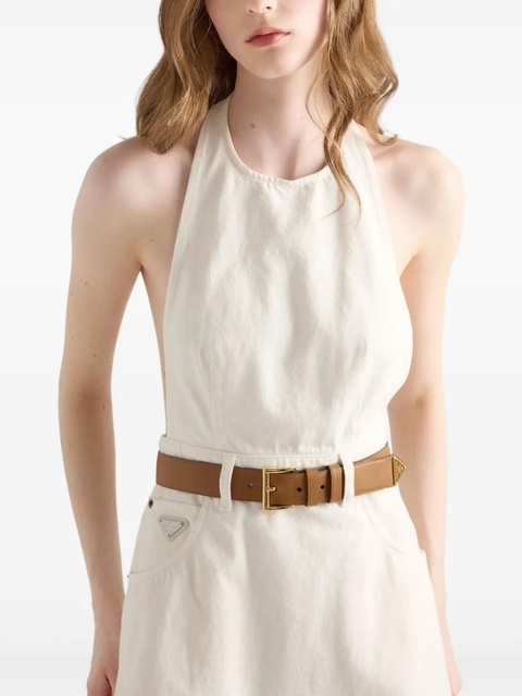 Prada denim mini dress - White - zdjęcie produktu nr 2