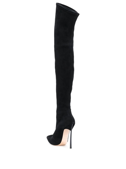 Casadei over-the-knee Blade boots - Black - zdjęcie produktu nr 2