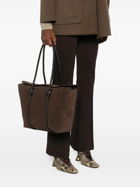Hereu Forna braided suede tote bag - Brown - zdjęcie produktu nr 2