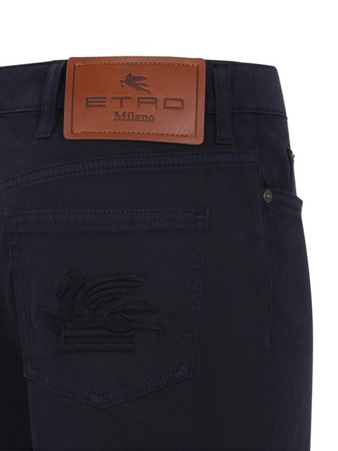 ETRO embroidered flared jeans - Blue - zdjęcie produktu nr 2