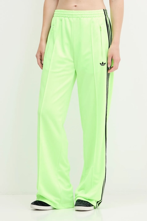 adidas Originals spodnie dresowe Firebird damskie kolor zielony z aplikacją JW1228 - zdjęcie produktu nr 1