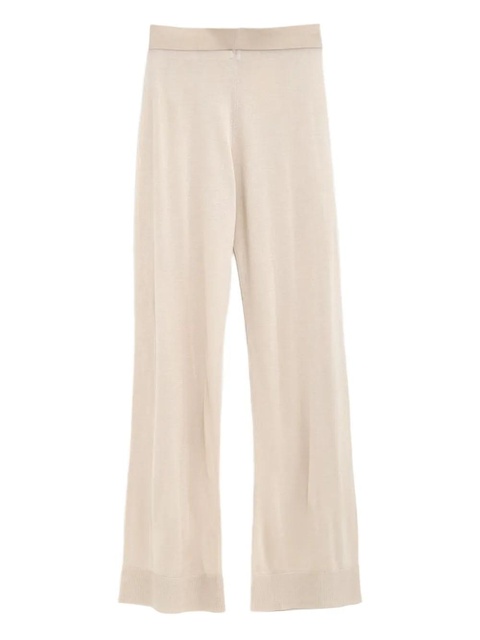 TOTEME knitted wide-leg trousers - Neutrals - zdjęcie produktu nr 2