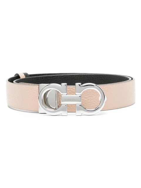 Ferragamo double Gancini belt - Neutrals - zdjęcie produktu nr 2