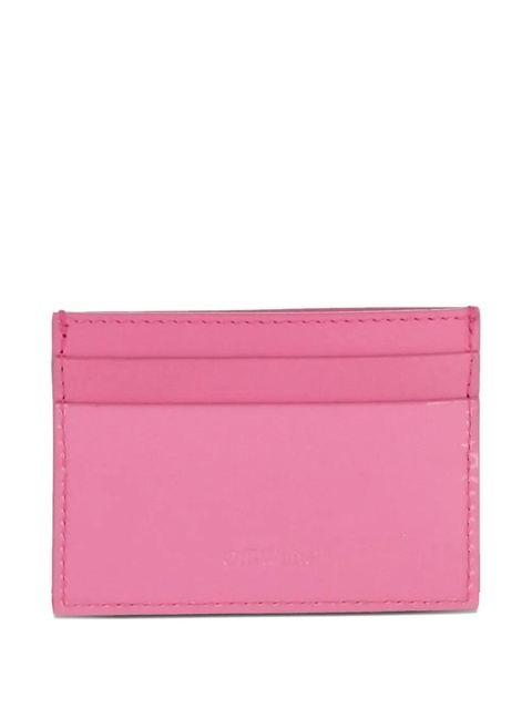 Off-White Arrows card holder - Pink - zdjęcie produktu nr 1