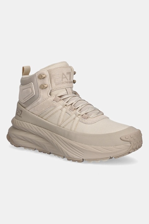 EA7 Emporio Armani sneakersy kolor beżowy AF18450.7X000299 - zdjęcie produktu nr 1