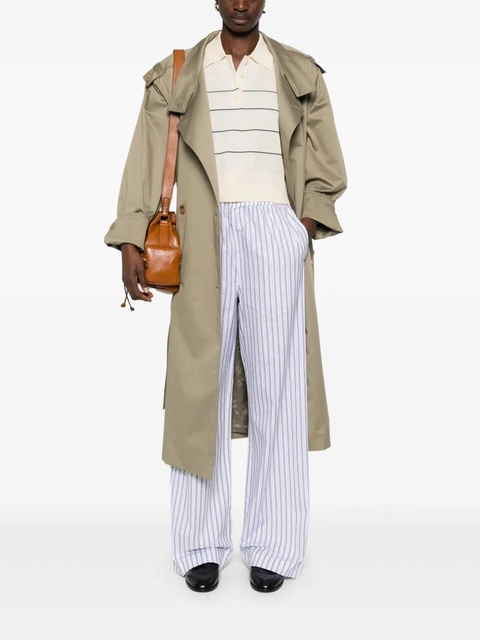 SANDRO belted trench coat - Green - zdjęcie produktu nr 2