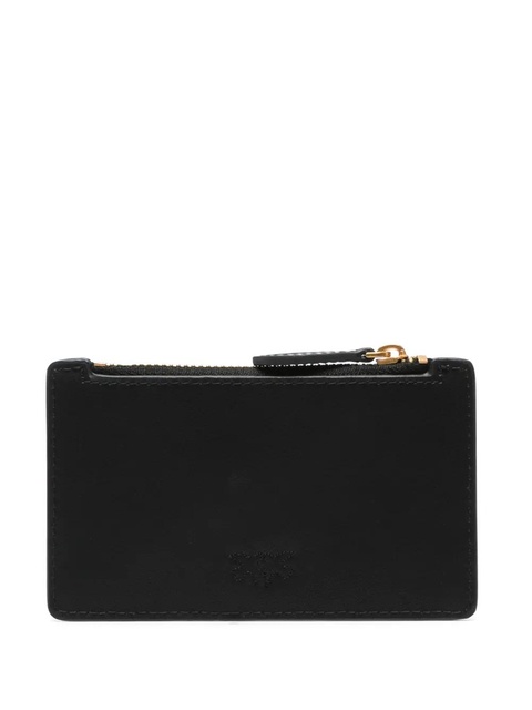 PINKO logo-detail leather purse - Black - zdjęcie produktu nr 2
