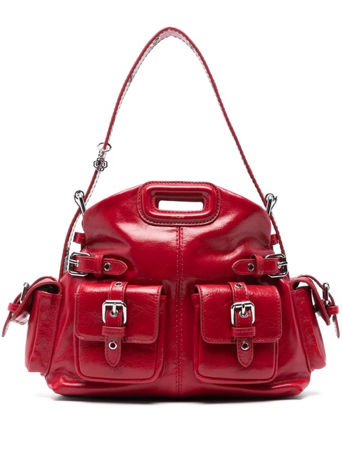 Maje eyelet-detail cross body bag - Red - zdjęcie produktu nr 1
