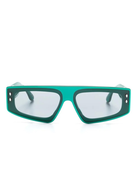 ISABEL MARANT flat-top sunglasses - Green - zdjęcie produktu nr 1