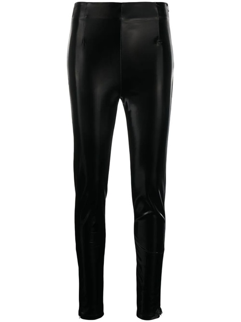 ROTATE BIRGER CHRISTENSEN faux leather leggings - Black - zdjęcie produktu nr 1
