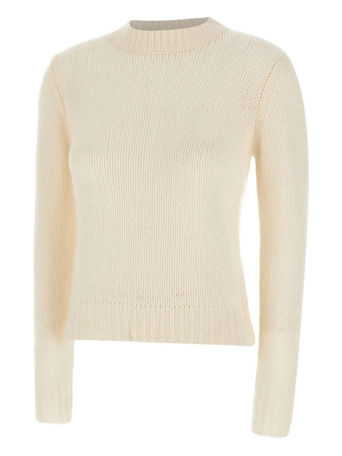 Weekend Max Mara ribbed cashmere sweater - Neutrals - zdjęcie produktu nr 1