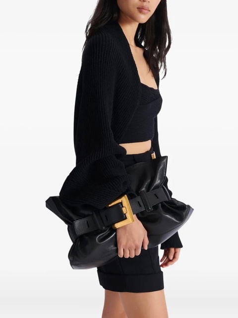 Balmain medium Anthem belt-detail shoulder bag - Black - zdjęcie produktu nr 1