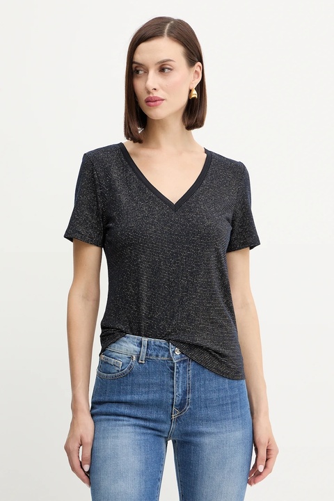 Morgan t-shirt damski kolor granatowy DOLLY - zdjęcie produktu nr 1