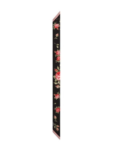 Dolce & Gabbana floral bouquet scarf - Black - zdjęcie produktu nr 2