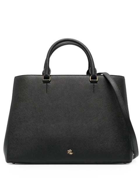 Lauren Ralph Lauren Hanna leather satchel bag - Black - zdjęcie produktu nr 1