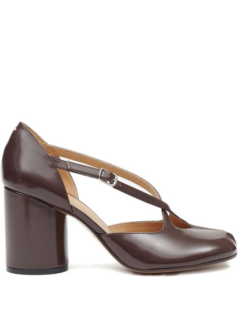 Maison Margiela 80mm Tabi pumps - Brown - zdjęcie produktu nr 1