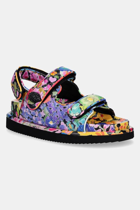 Kurt Geiger London sandały skórzane Orson damskie kolor multicolor na platformie 3469609109 - zdjęcie produktu nr 1