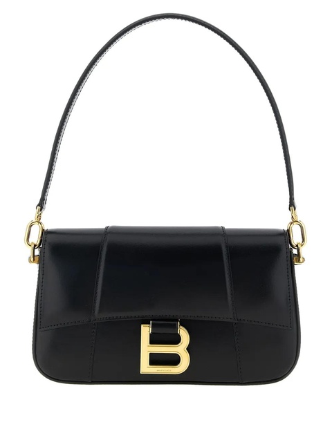 Balenciaga small Hourglass magnetic-closure shoulder bag - Black - zdjęcie produktu nr 1