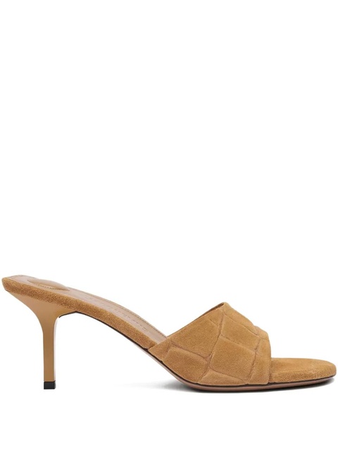 Jacquemus 70mm Cubisto mules - Brown - zdjęcie produktu nr 1