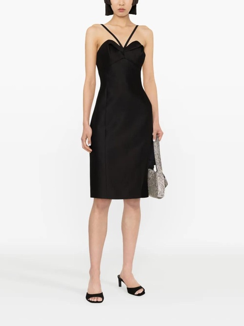 Versace halterneck bustier midi dress - Black - zdjęcie produktu nr 2