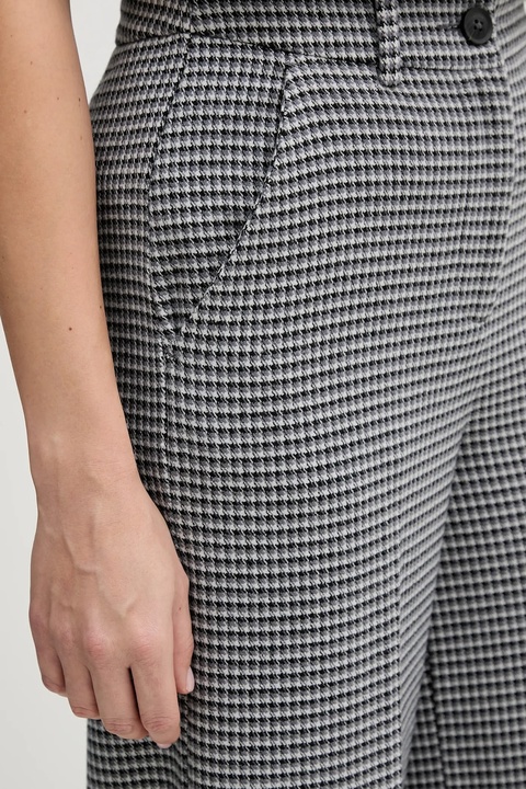 United Colors of Benetton spodnie damskie kolor czarny fason culottes high waist 44BWDF0AA - zdjęcie produktu nr 2