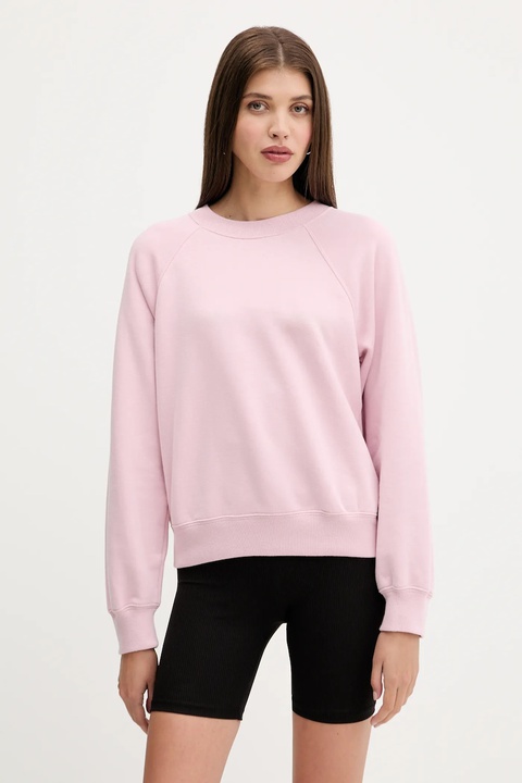 Abercrombie & Fitch bluza damska kolor różowy gładka KI152-5352-601 - zdjęcie produktu nr 1