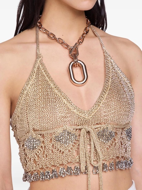 Rabanne XL Link necklace - Pink - zdjęcie produktu nr 2