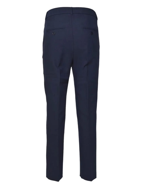 Weekend Max Mara cotton-blend trousers - Blue - zdjęcie produktu nr 1
