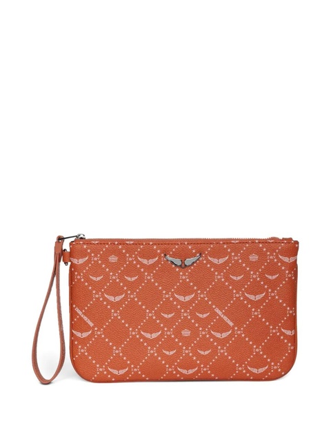 Zadig&Voltaire monogram clutch - Orange - zdjęcie produktu nr 2