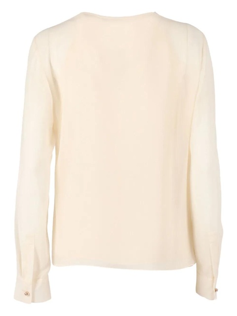 Max Mara Demian long-sleeve blouse - Neutrals - zdjęcie produktu nr 1