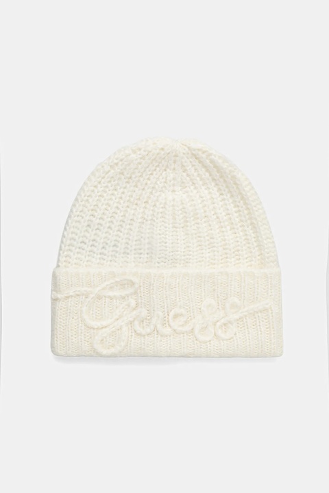 Guess czapka z domieszką wełny LEXIE kolor beżowy W5BZ18 Z3580 - zdjęcie produktu nr 2