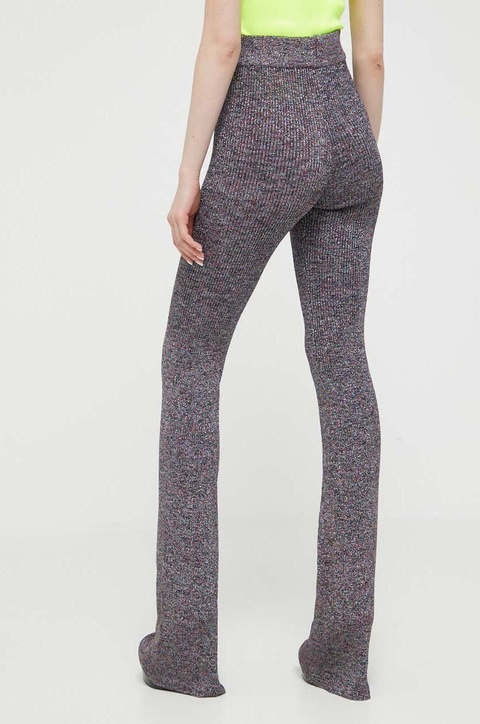GCDS spodnie damskie dzwony high waist - zdjęcie produktu nr 2