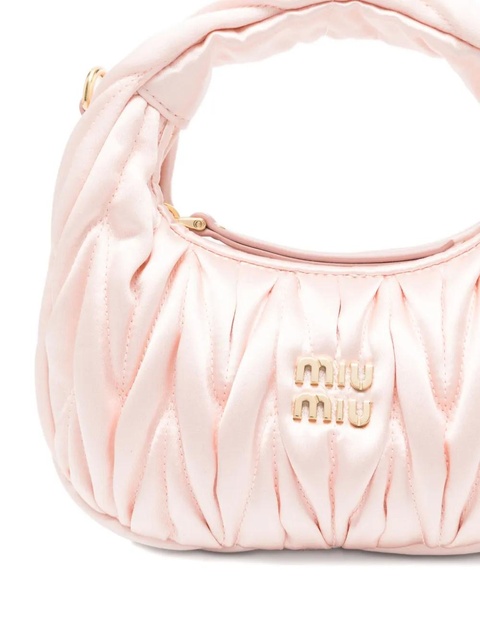 Miu Miu Matelassé Wander mini bag - Pink - zdjęcie produktu nr 2