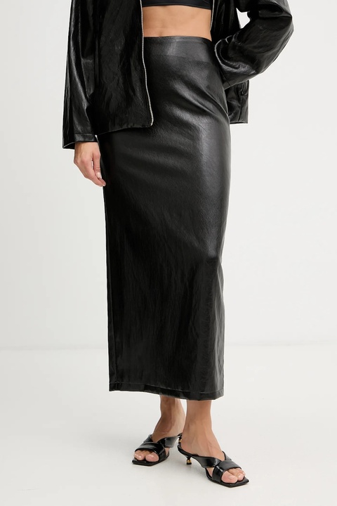 Haveone spódnica kolor czarny maxi prosta GMA-P028 - zdjęcie produktu nr 1