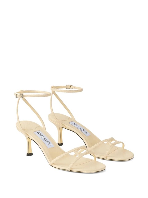 Jimmy Choo 65mm 1998 Leo sandals - Yellow - zdjęcie produktu nr 1
