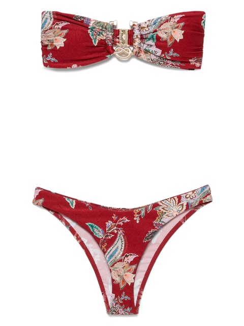 ZIMMERMANN Rhiannon bikini - Red - zdjęcie produktu nr 1