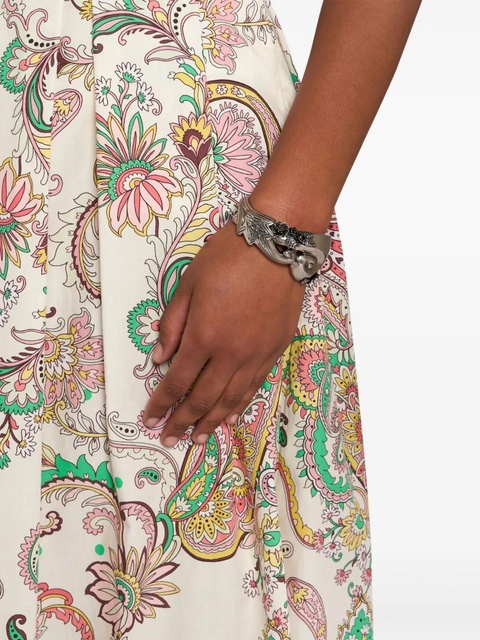 ETRO curly bangle bracelet - Silver - zdjęcie produktu nr 2