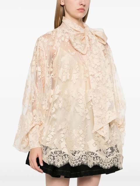 ZIMMERMANN Illustration blouse - Neutrals - zdjęcie produktu nr 2