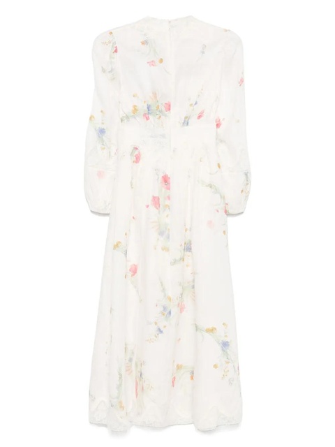 ZIMMERMANN Lucky midi dress - Neutrals - zdjęcie produktu nr 2