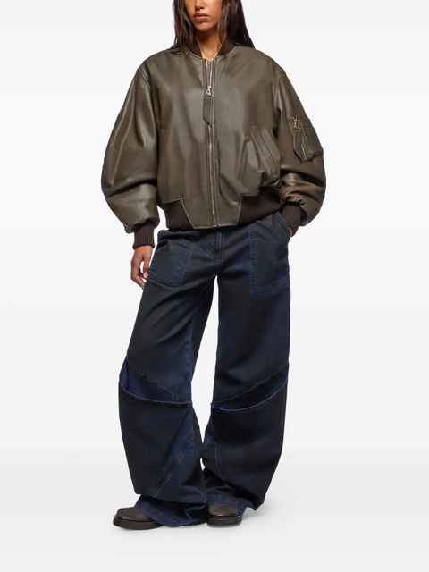The Attico Anja bomber jacket - Brown - zdjęcie produktu nr 2