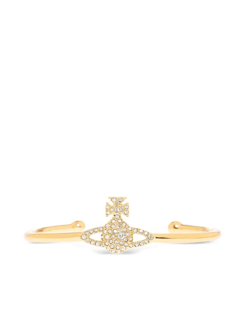 Vivienne Westwood crystal-embellished orb bracelet - Gold - zdjęcie produktu nr 1