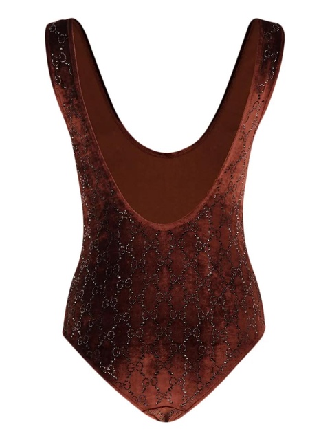 Gucci cotton bodysuit - Brown - zdjęcie produktu nr 2