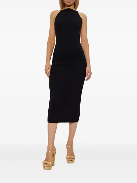 Cult Gaia pearl-embellished backless dress - Black - zdjęcie produktu nr 2