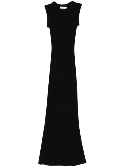 Aya Muse ribbed-knit maxi dress - Black - zdjęcie produktu nr 1