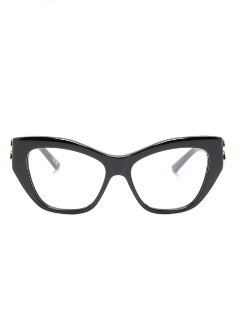 Balenciaga Eyewear cat-eye frame glasses - Black - zdjęcie produktu nr 1